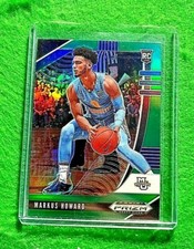 MARKUS HOWARD GREEN PRIZM ROOKIE CARD JERSEY #0 MARQUETTE RC NUGGETS 2020 PANINI
