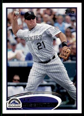 2012 Topps Ty Wigginton #154 Colorado Rockies - Image 1 of 2
