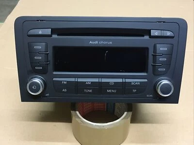 Audi Chorus EU AB2 CD Autoradio 8P0035152E 7649275380 Ohne Code - Bild 1 von 4