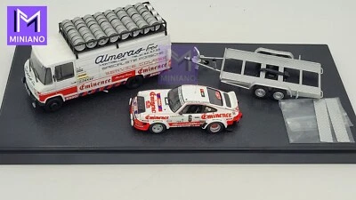 COFFRET ASSISTANCE DE COURSE PORSCHE ALMERAS EMINENCE TEAM IXO ALTAYA 1/43ème - Photo 1/4