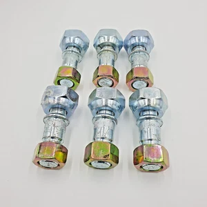 6x Wheel Stud Nut Front Left for ISUZU NPR NQR NPR-HD NRR (Drum Brakes) 98-08 - Picture 1 of 14