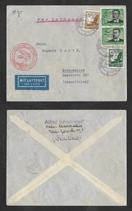 SE)1935 GERMANY, FLYING EAGLE, PAIR OF OTTO LILIENTHAL - ENGINEER, PRIORITY AIR - Picture 1 of 1