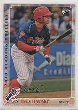 2010 MultiAd Sports Reading Phillies Brian Stavisky #25
