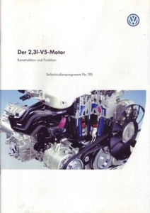 V.A.G. Service Nr. 195 12.1997 Der 2,3 L-V5-Motor - Picture 1 of 1