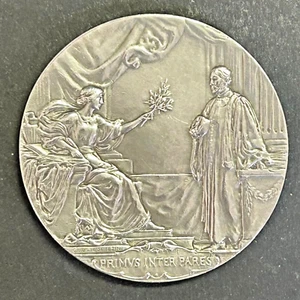 Médaille en argent, Le barreau de Lyon a son bâtonnier, 1906/7 Gairal de Serezin - Foto 1 di 9