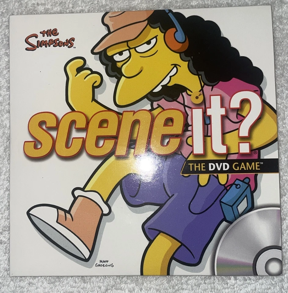 The Simpsons Scene It Game DVD Replacement Pieces Part Cardboard Sleeve - Image 1 of 4
