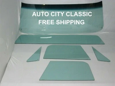 Ford Econoline Pickup Glass 1961 - 1967 Windshield Vent Door Flat Center Back - Image 1 of 4