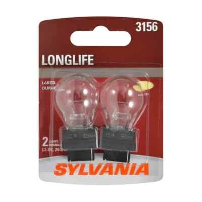 Sylvania LongLife 3156 Two Bulbs Back Up Reverse Light Replacement Stock EO Fit - Image 1 of 4