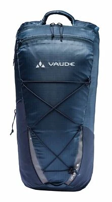 VAUDE Uphill 8 Light Backpack Rucksack Regenhülle Baltic Sea dunkelblau Neu - Bild 1 von 4