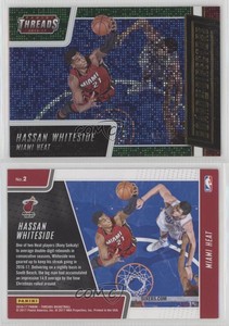 2016 Threads Board of Directors Century Proof Green Dazzle /15 Hassan Whiteside
