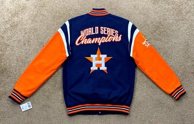 HOUSTON ASTROS 2017 WORLD SERIES CHAMPIONSHIP Jacket    2X - Image 1 of 4