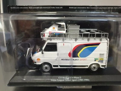 Citroën C35 Phase 2 Serie Team Peugeot Talbot Sport Assistenza Rally 1986 1:43 - Immagine 1 di 4