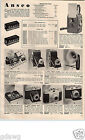 1955 Paper Ad Ansco Camera Readyset Viking 35Mm Super Regent Iloca Stereo
