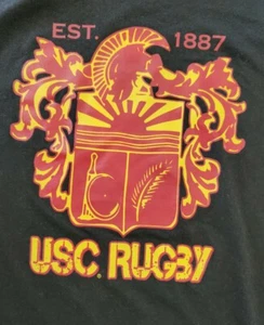 Nike Brand, USC Trojans Vollyball, Black T-Shirt w/Cardinal Red & Gold, Size Sm. - Picture 1 of 8