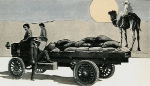 1911 Original Kelly Truck Ad.Air Cooled. New Ship Of The Desert. Springfield OH - Picture 1 of 2
