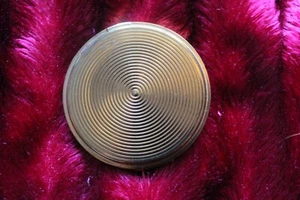 Maquillaje compacto vintage para damas con espejo (altamente coleccionable) ¡raro y fabuloso! - Imagen 1 de 3