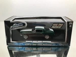 FAST&FURIOUS 86211 SEAN'S 1967 FORD MUSTANG FASTBACK -1:43- HIGH QUALITY IN BOX - Imagen 1 de 7