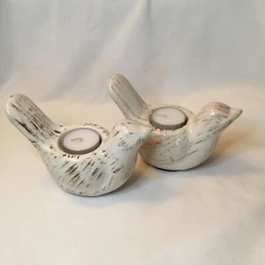 Bird Tea Light Candle Holders Pier 1 - Picture 1 of 7