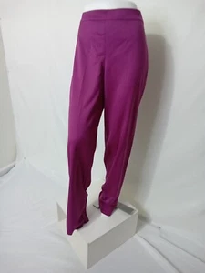 NEW ST. JOHN MAGENTA DRESS PANT SIZE 6 - Picture 1 of 13