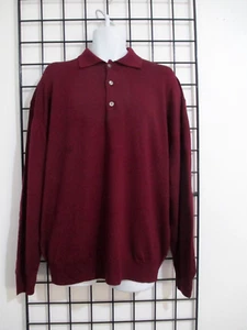 "NEU" MURANO / ITALY 🔥 XXL / 54" BRUSTUMFANG==CRANBERRY / MERINOWOLLE PULLOVER - Bild 1 von 7