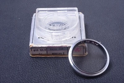 ✅ B & W SCHNEIDER UV BAYONET 1, RI FILTER GENUINE LENS OR CAMERA W/ KEEPER 36-3 - Image 1 of 2