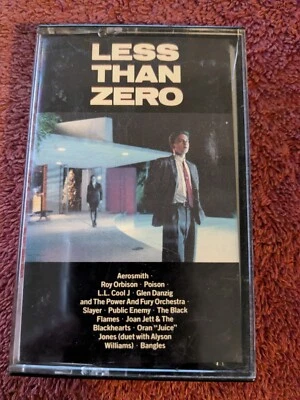 Less Than Zero Soundtrack Cassette Tape L.L. Cool J Danzig Orbison Public Enemy - Image 1 of 4