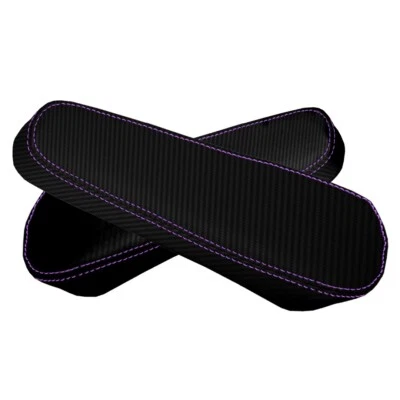 Seat Armrest PVC Carbon Cover Fit For Chevrolet Uplander 2005-2009 Purple Stitch - Изображение 1 из 4