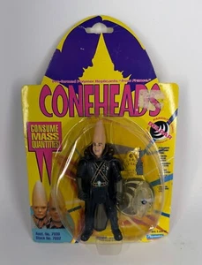 Vintage 1993 Coneheads Beldar in voller Uniform Figur Playmates neu auf Karte - Bild 1 von 2