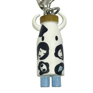 Tokidoki Frenzies Serie 1 Botella de Leche Moofia Impresa Cartón Vaca Llavero Correa - Imagen 1 de 4