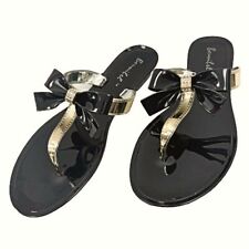 Bonnibel Otto-1 Women's Jewels Bow Flip-Flop Thong Jelly Casual Sandal Slippers