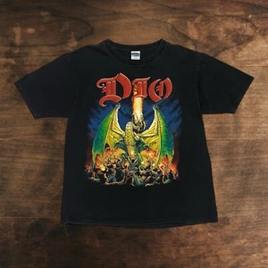 Camiseta De Colección 2002 Dio Killing The Dragon Doble Cara Heavy Metal Para Hombre Grande - Imagen 1 de 6