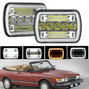 For Dodge D100 D150 D250 D350 1981-93 Chrome LED Headlight Hi-Lo DRL Turn Signal - Picture 1 of 12