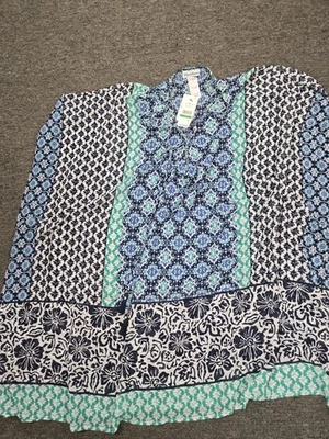 NWT Women's Tommy Bahama Bathing Suit Cover Up L/XL Multicolor - Image 1 of 3