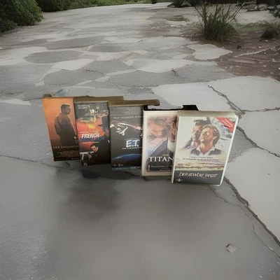 VHS - French Connection, English Patient, ET, Titanic, Der mit dem Wolf Tanzt - Bild 1 von 4