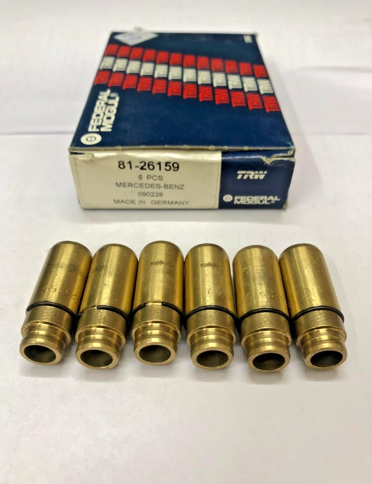 6 X Valve Guide 81-26159 TRW FITS MERCEDES-BENZ 124 Coupe CABRIOLET A124 300 CE2 - Image 1 of 4