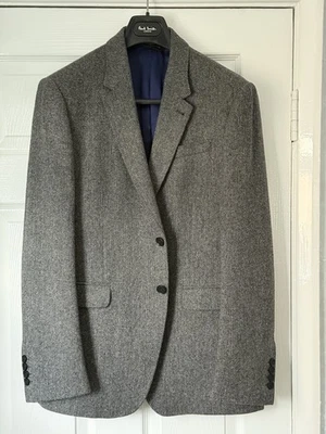 Paul Smith grey herringbone blazer size 40. Immaculate. - Image 1 of 4