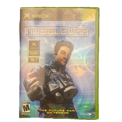 XBOX Deus Ex Invisible War Editor's Choice 9.1 Game tested clean disc - Image 1 of 2