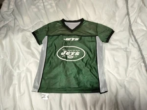 Camiseta deportiva reversible de fútbol americano con bandera de la NFL mediana (M) de los New York Jets para jóvenes - Imagen 1 de 16