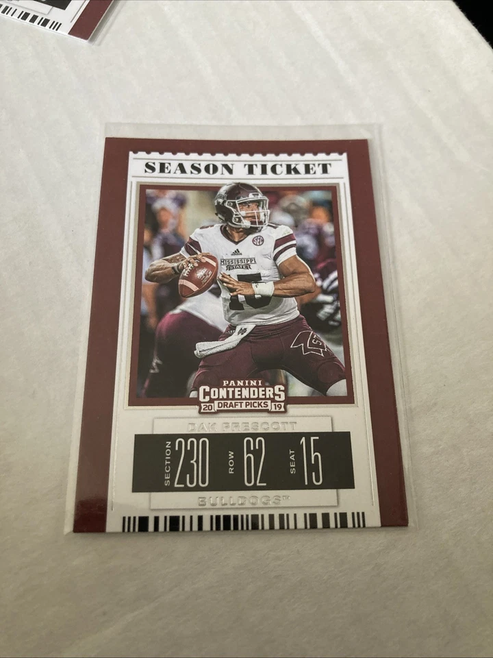 2019 Contenders Draft Picks Football #25 Dak Prescott - Image 1 of 1