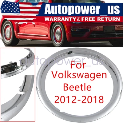 5C0601157A NEW 2012 - 2018 Fit For VW Volkswagen Beetle 17" Wheel Trim Ring USA - Изображение 1 из 4