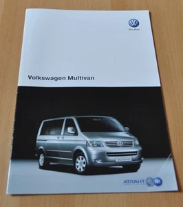 2007 Volkswagen VW T5 Multivan Bus Brochure Prospekt RU BY - Picture 1 of 9