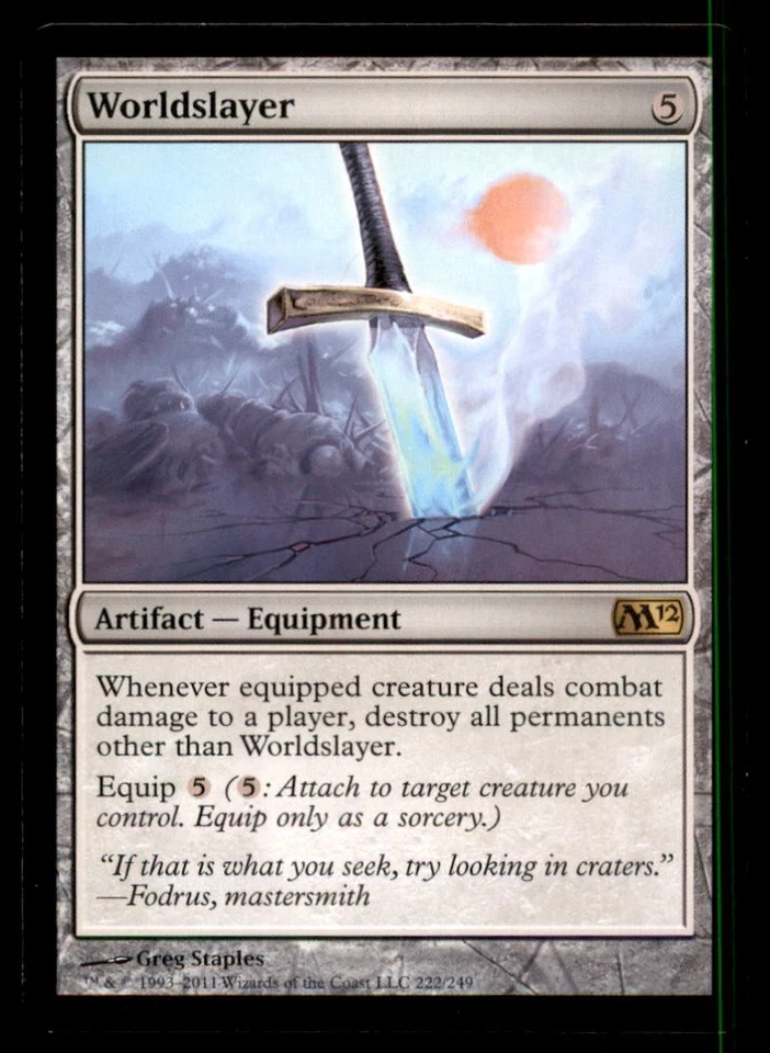 MTG Worldslayer LP Light Play Magic 2012 [5114] - Image 1 of 1