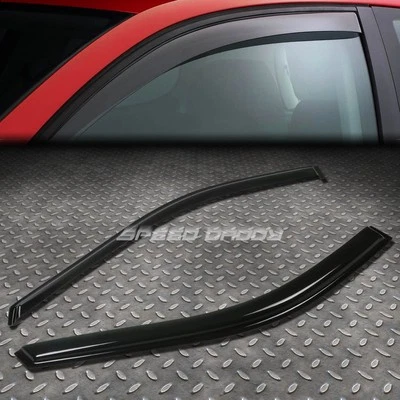 FOR 96-07 CARAVAN/TOWN&COUNTRY SMOKE WINDOW VISOR SHADE/SUN WIND/RAIN DEFLECTOR - Image 1 of 4