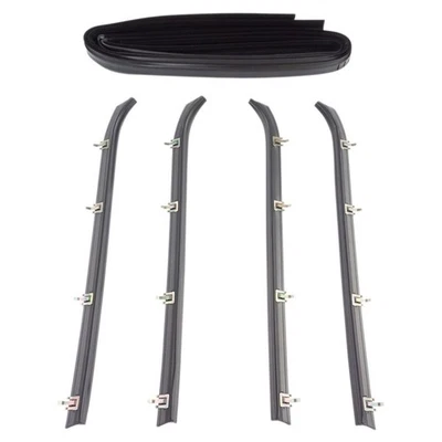 Front Door Weatherstrip Seal Kit Set of 6 For Chevrolet GMC G Series Van New - Image 1 of 4