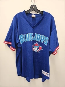 Vintage Majestic Toronto Blue Jays Baseball Trikot Größe 2xl - Bild 1 von 13