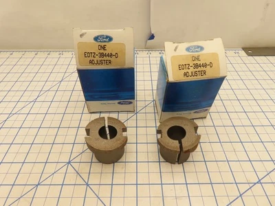 Paquete de 2 cuñas ajustadoras de inclinación rueda Ford E0TZ-3B440-D Foto 1 de 4