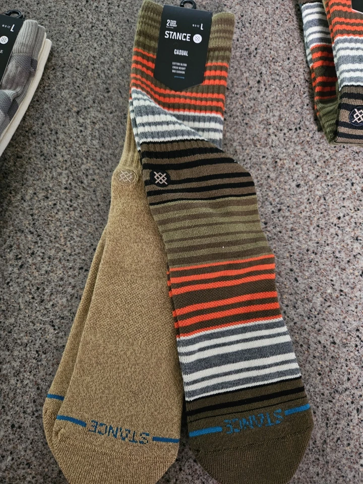 Stance Men's Diatonic Crew Socks - A556A22DIA-NVY Large