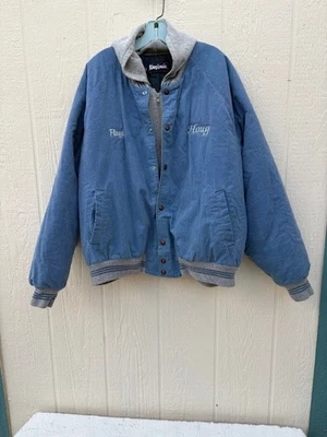 Chaqueta King Louie Doble Capa Talla 3XL Con Capucha Cremallera Completa. C-31 Foto 1 de 4