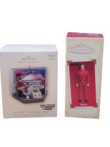 Star Trek II 2007 La ira de Khan sello adorno de recuerdo + Khan/usado - Imagen 1 de 5