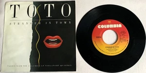 TOTO-STRANGER IN TOWN-7" VINYL PICTURE SLEEVE-(Pop Rock) - Picture 1 of 2